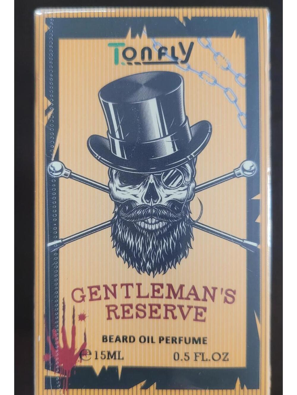Tonfly Gentleman's Reserve Beard Oil Perfume 15ml 0.5 FL OZ